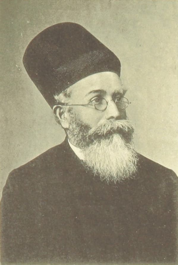 Portrait of Dadabhai Naoroji