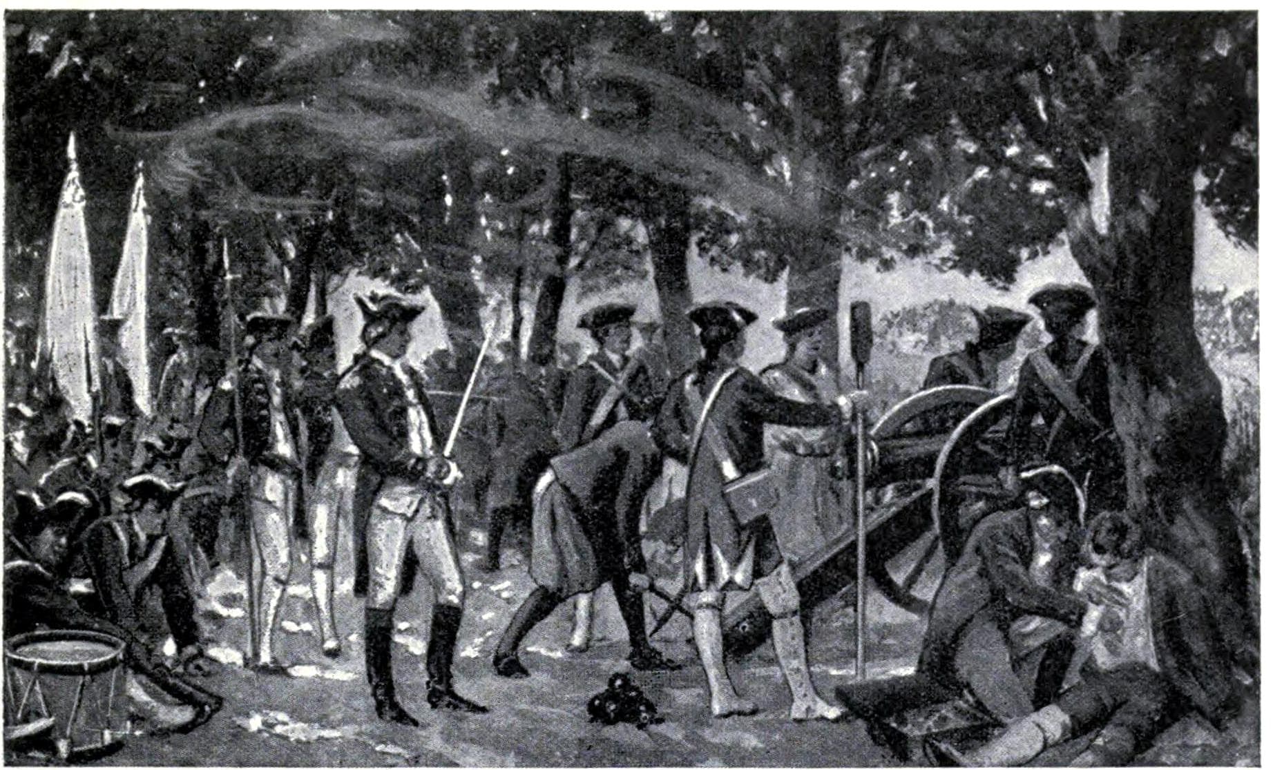 Painting of the Battle of Plassey, 23 June 1757